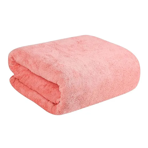 Pink_Robkin_Microfiber_Super_Soft_Coral_Fleece_Bathing_Towel_With_Hook_Quick_Dry_Super_Absorbent_Bath_Towel_For_Men_And_Women_70X140_Cm,_350_Gsm