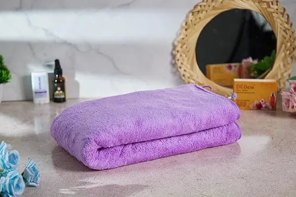 Purple_Robkin_Microfiber_Super_Soft_Coral_Fleece_Bathing_Towel_With_Hook_Quick_Dry_Super_Absorbent_Bath_Towel_For_Men_And_Women_70X140_Cm,_350_Gsm