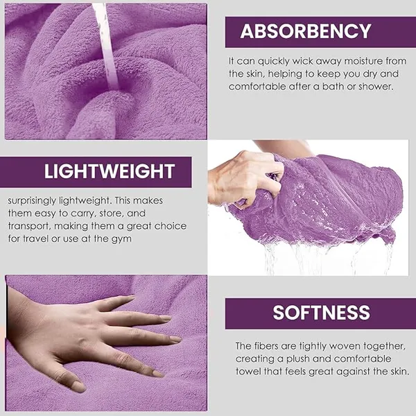 Purple_Robkin_Microfiber_Super_Soft_Coral_Fleece_Bathing_Towel_With_Hook_Quick_Dry_Super_Absorbent_Bath_Towel_For_Men_And_Women_70X140_Cm,_350_Gsm