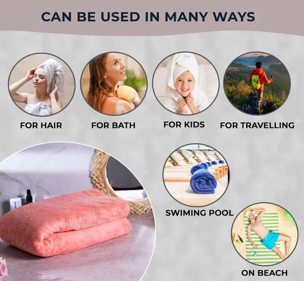 Pink_Robkin_Microfiber_Super_Soft_Coral_Fleece_Bathing_Towel_With_Hook_Quick_Dry_Super_Absorbent_Bath_Towel_For_Men_And_Women_70X140_Cm,_350_Gsm