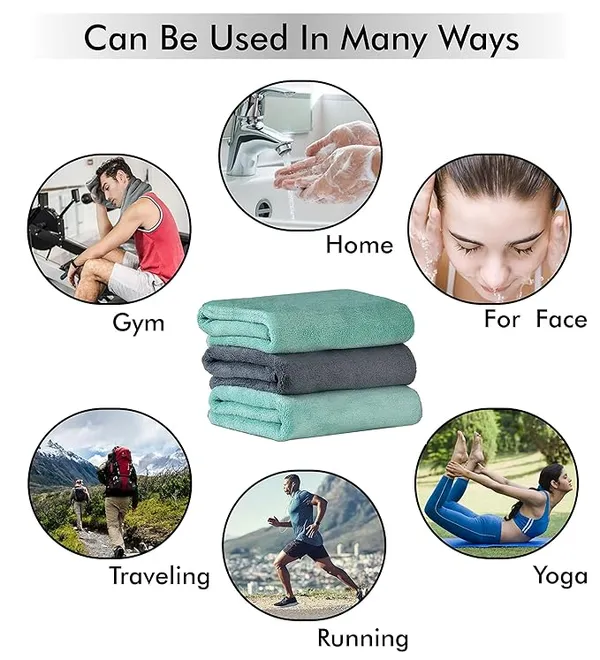 Pack_Of_3_Green_And_Blue_And_Grey_Super_Soft_Microfiber_Hand_Towels,_Gym_&_Workout_Towels_400_Gsm