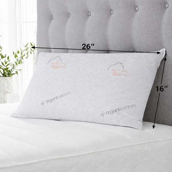 White_Medisleep_Memory_Foam_Pillow_for_Neck_Pain_Relief_|_Orthopedic_Cervical_Support_Pillow_|_Breathable_&_Durable_Bed_Pillow_for_Back_&_Side_Sleepers_|_Pack_of_1