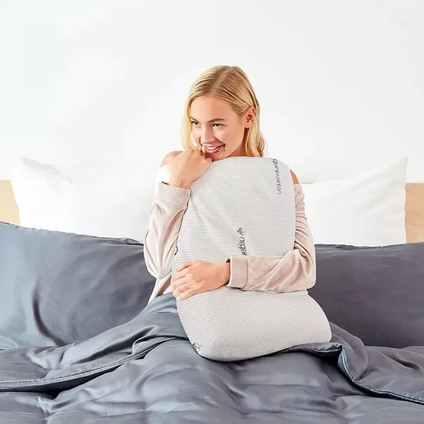 White_Medisleep_Memory_Foam_Pillow_for_Neck_Pain_Relief_|_Orthopedic_Cervical_Support_Pillow_|_Breathable_&_Durable_Bed_Pillow_for_Back_&_Side_Sleepers_|_Pack_of_1
