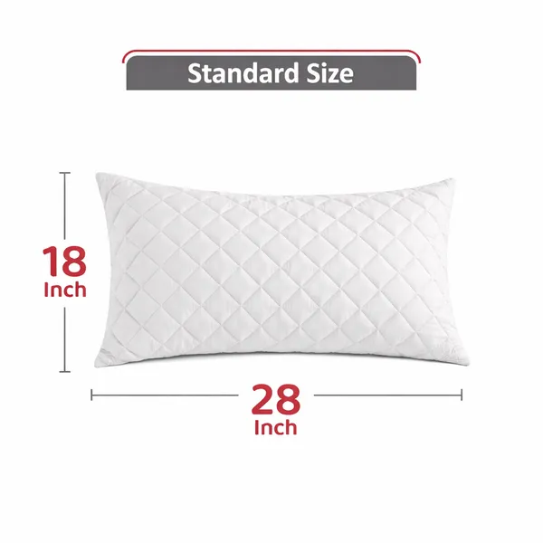 White_Medisleep_Waterproof_Quilted_Pillow_Protector_Cover_220_GSM_Soft_Cotton_Quilted_Pillow_Cover_Protector_with_Zippered_Closure,_Protection_Against_Water_Spills_&_Allergens_|_Pack_of_2