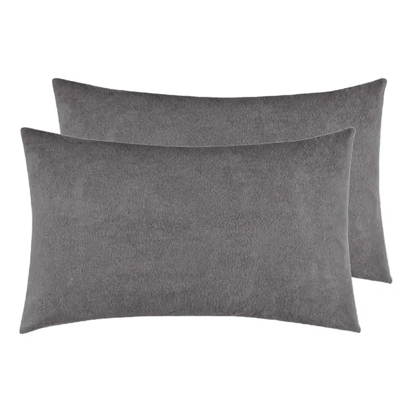 Grey_Terry_Cotton_Pillow_Cover_With_Waterproof_Membrane_Protects_Pillow_From_Bed_Bugs,_Dust_Mites_&_Liquid_Spills_(Pack_of_2)
