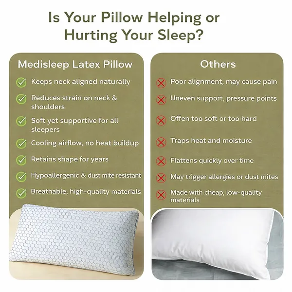 White_Medisleep_Premium_Latex_Orthopedic_Pillow_for_Neck_&_Spine_Support_|_Hypoallergenic_&_Cooling_|_26_x_16_Inches_(pack_of__1)