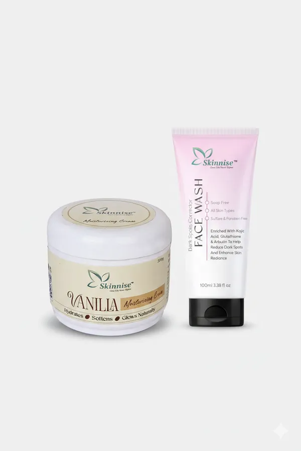 Dark_Spots_Remover_Face_Wash_100_Ml_And_Vanilla_Moisturizing_Cream_200_G_Pack_Of_2