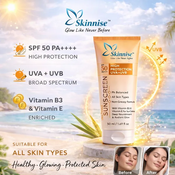 Sunscreen_Beauty_And_Skin_Care_50_Ml_And_Pimple_Cleare_Face_Wash_100_Ml_Pack_Of_2