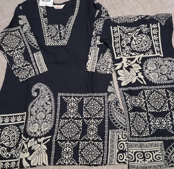 Black_And_Beige_Pure_Cotton_Digital_Print_Co_Ord_Set_For_Women
