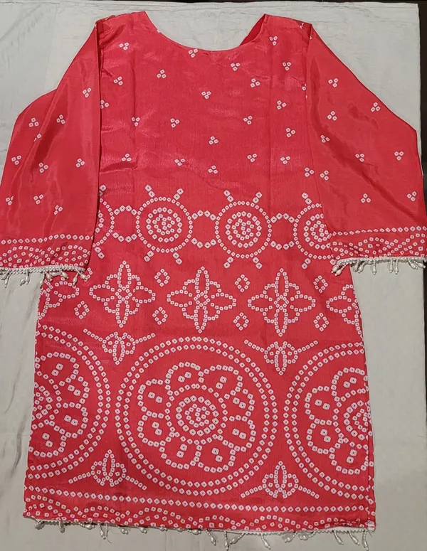 Burnt_Orange_Crepe_Bandhani__Embroidered_Co-ord_Set_with_mirror_work_and_pearl_detailing_
