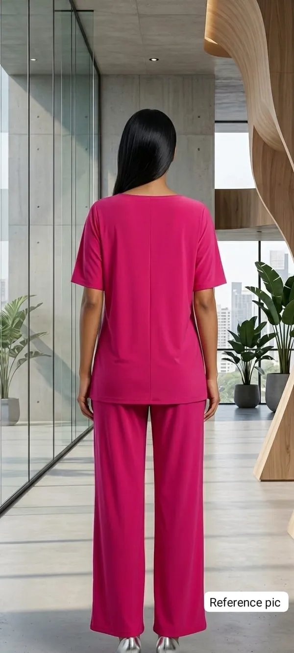 Fuschia_Pink_Swaroskvi_Work_Knitted_Co-ord_Set