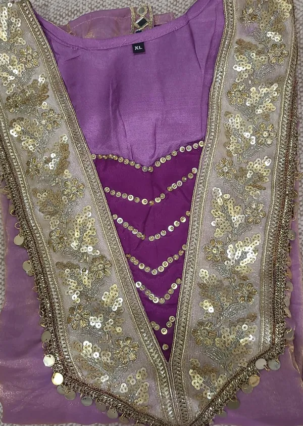 Lavender_Pink_Shimmer_Satin_Silk_Embroidered_One_Piece_Dress_For_Women