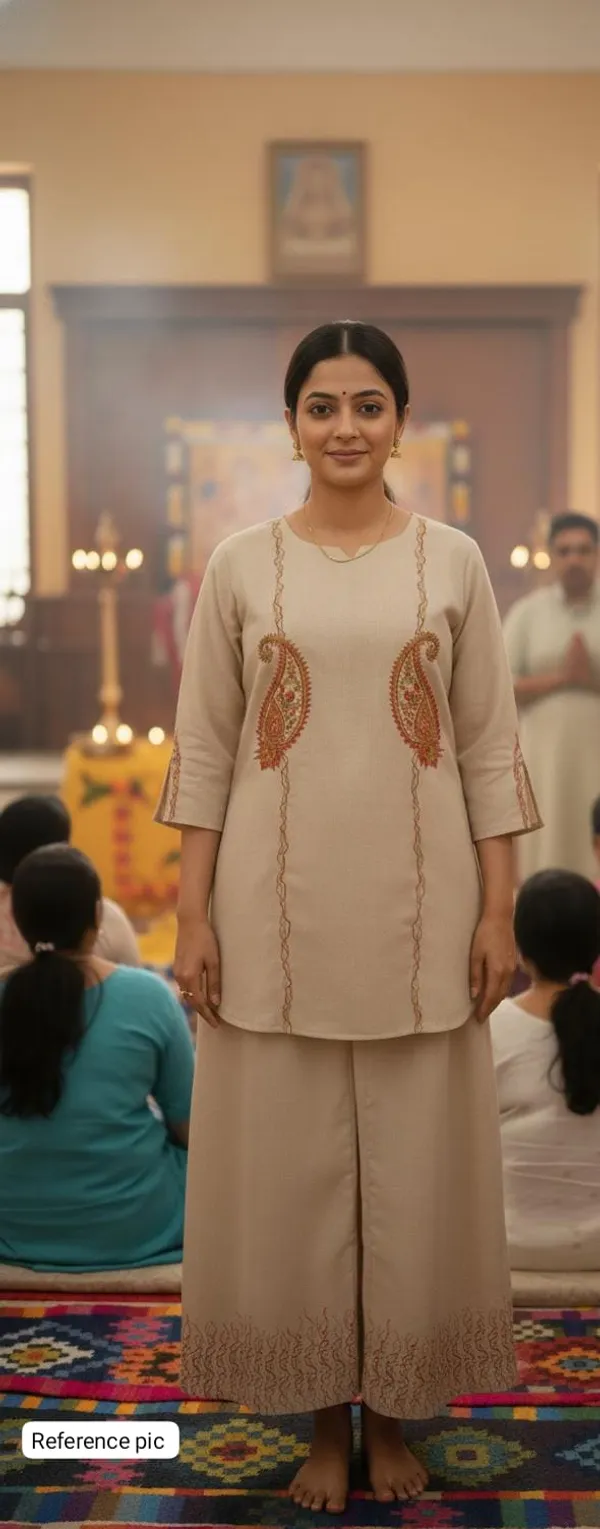 Beige_Linen_Embroidered_Co_Ord_Set_For_Women