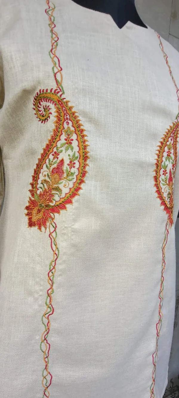 Beige_Linen_Embroidered_Co_Ord_Set_For_Women