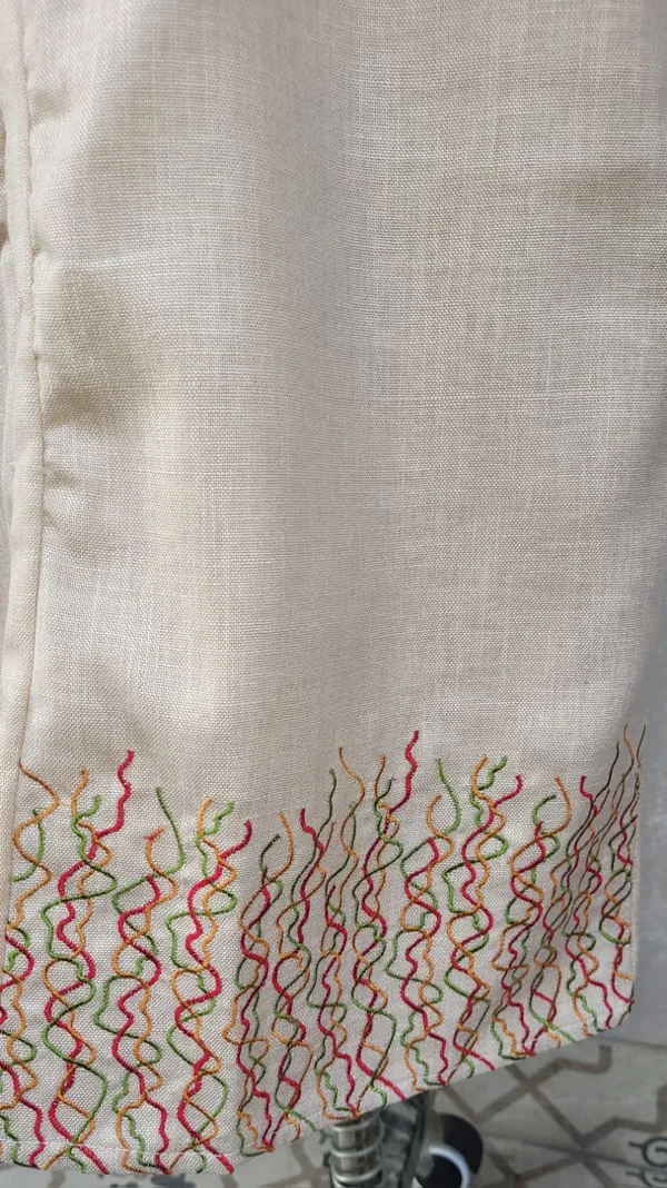 Beige_Linen_Embroidered_Co_Ord_Set_For_Women