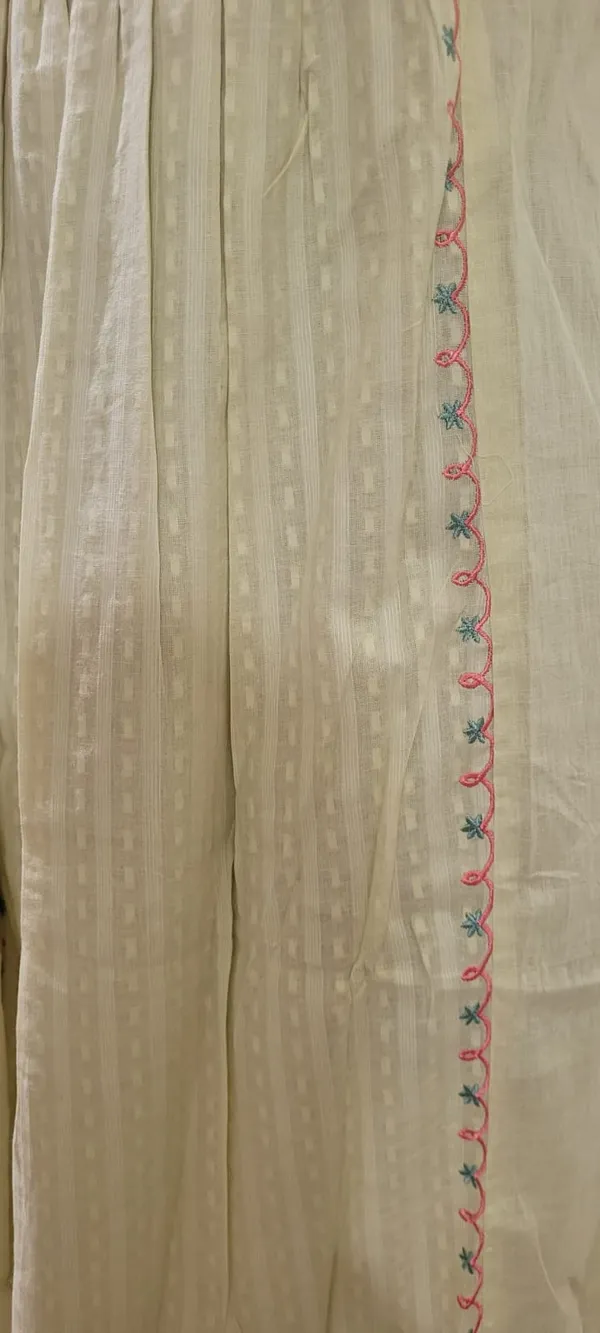 Lime_Yellow_Mul_Cotton_Embroidered_Stitched_Kurta_Set_For_Women