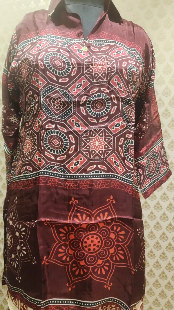 Maroon_Beige_Crepe_Digital_Print_Co-ord_Set
