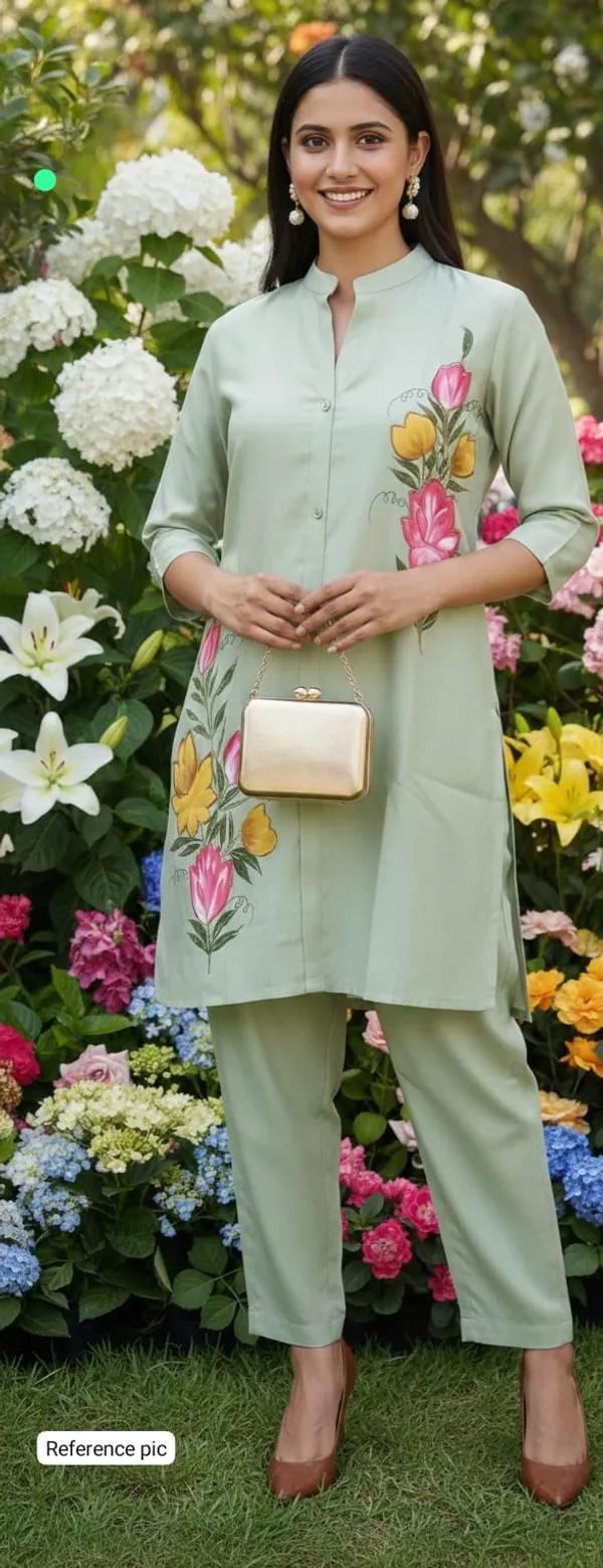 Mint_Green_Vatican_Cotton_Silk_Hand_Painted_Co_Ord_Set_For_Women