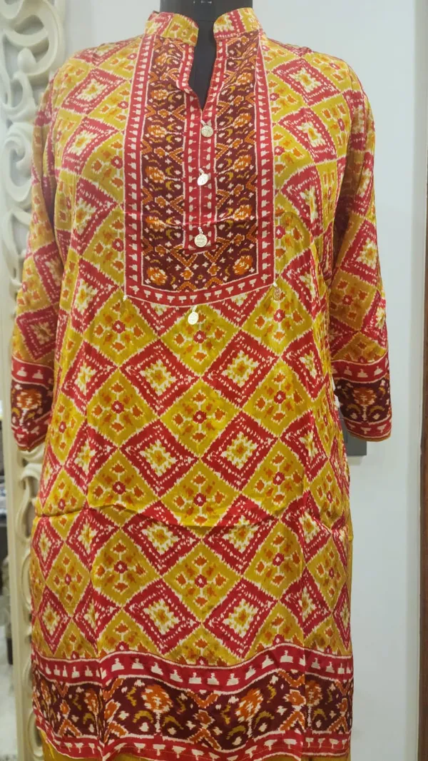 Mustard_Yellow_Crepe_Patola_Print_Co-ord_Set_