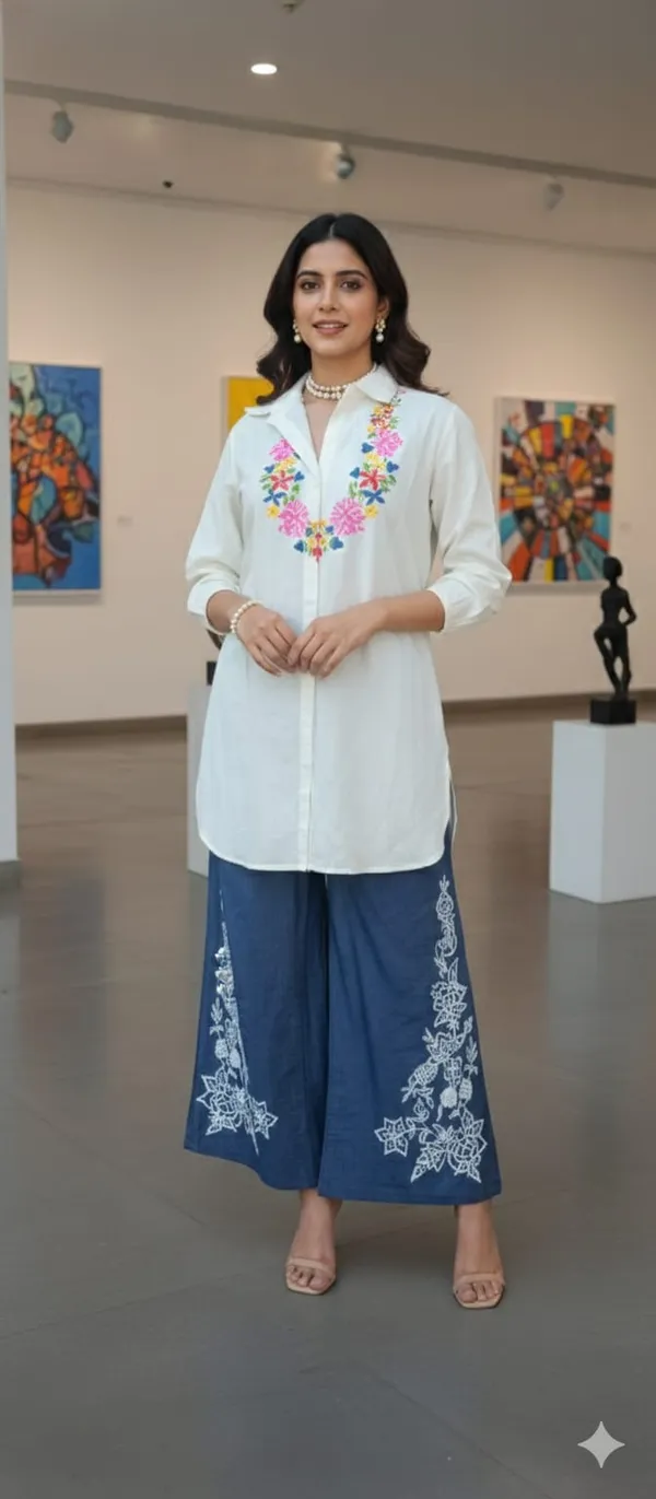 Off_White_And_Blue_Cotton_Cambric_Embroidered_Co_Ord_Set_For_Women