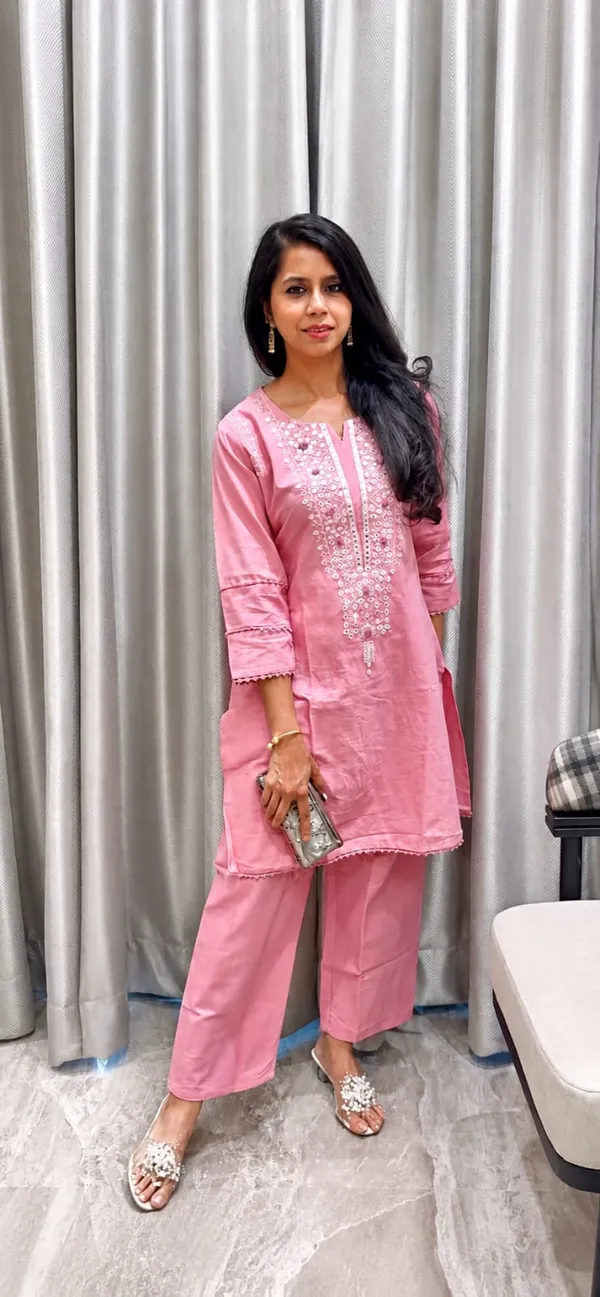 Rose_Pink_Pure_Cotton_Embroidered_Co-ord_Set