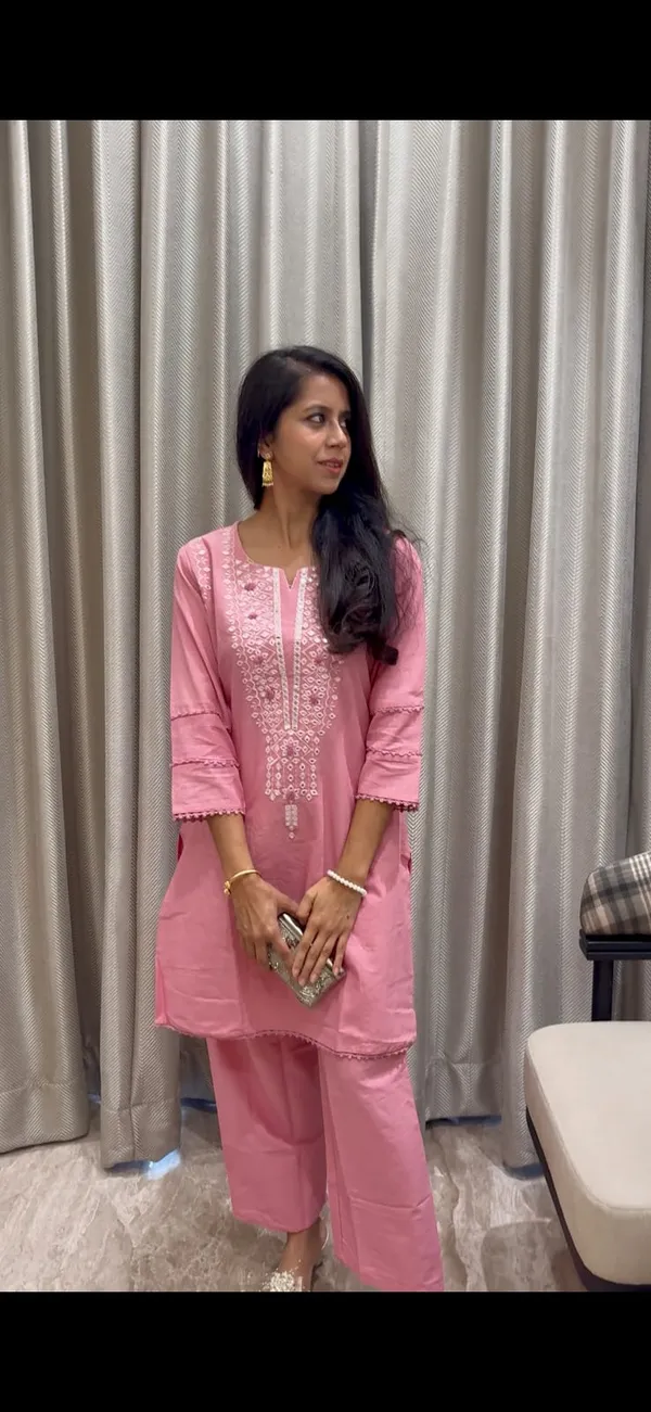 Rose_Pink_Pure_Cotton_Embroidered_Co-ord_Set