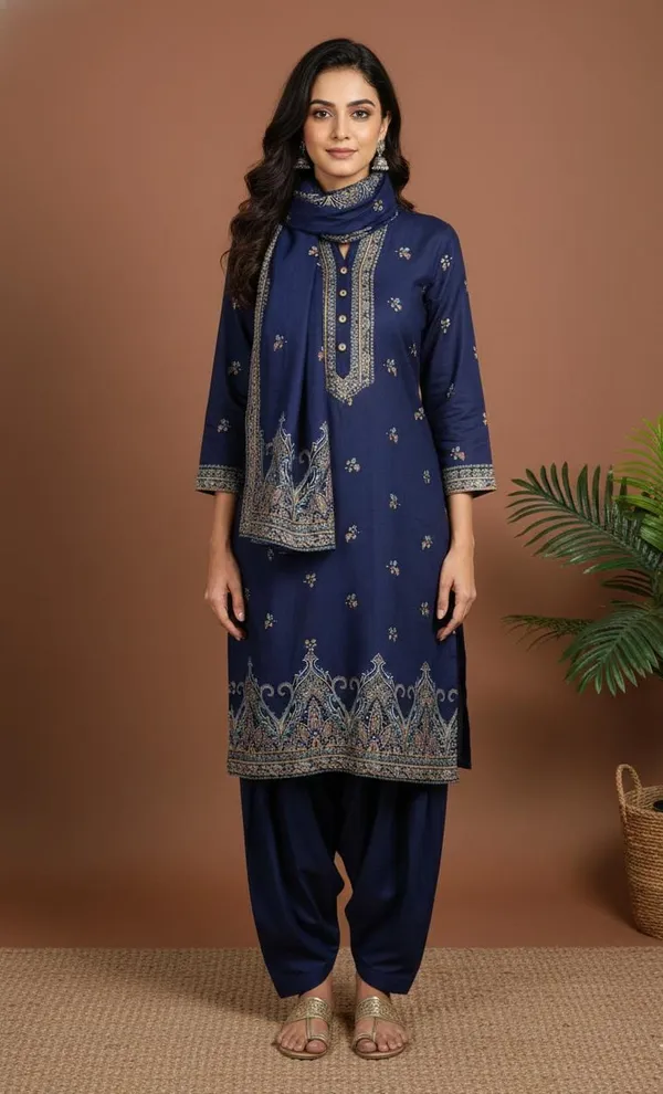 Navy_Blue_Muslin_Digital_Printed_Unstitched_Suit_For_Women