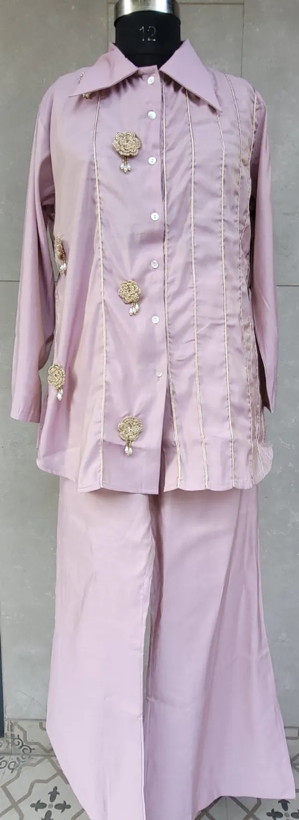 Pink_Shimmer_Silk_Gota_Work_Stitched_Co_Ord_Set_For_Women