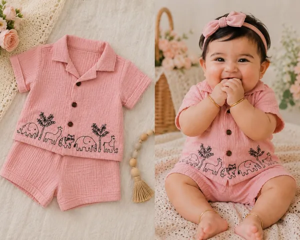 Pink_Cotton_Ribbed_Co_Ord_Set_For_Kids