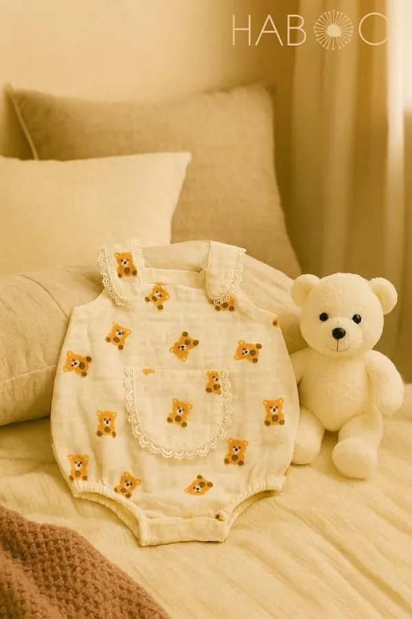 Beige_Cotton_Romper_For_Kids