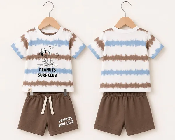Multicolour_Cotton_T-Shirt_And_Short_Set_For_Kids
