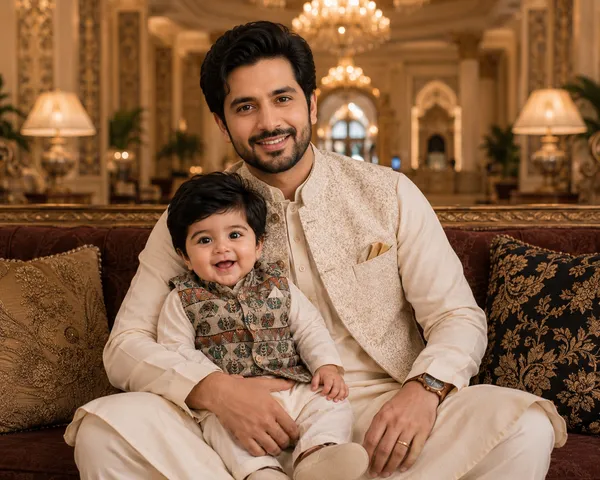 3_Piece_Ethnic_Charm_Set_-_Kurta,_Pyjama_With_Designer_Kothi_(White)