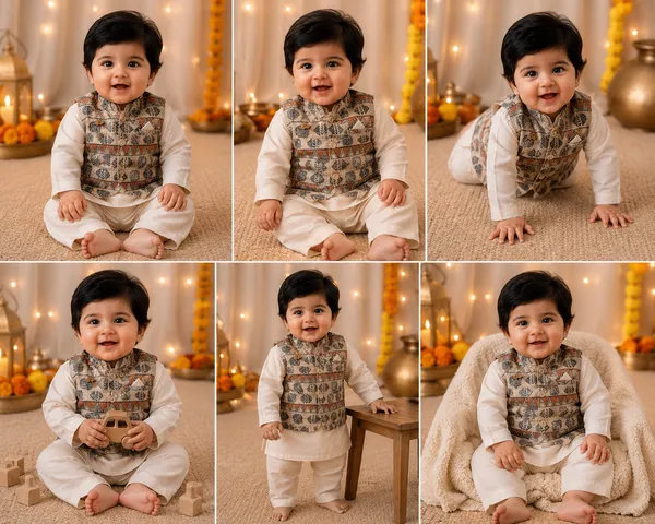 3_Piece_Ethnic_Charm_Set_-_Kurta,_Pyjama_With_Designer_Kothi_(White)