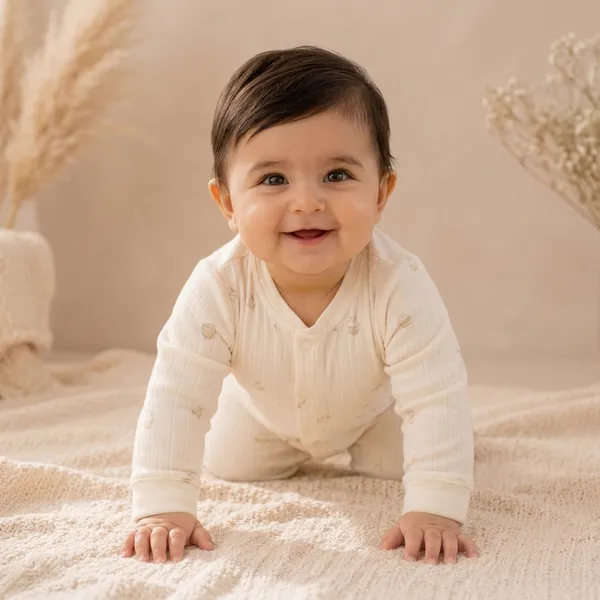 Premium_Unisex_Ribbed_Cotton_Romper_-_Butter_Cup_Cream