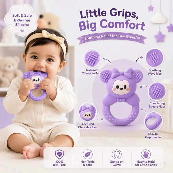 Premium_Purple_Koala_Silicone_Teether_-_Bpa_Free