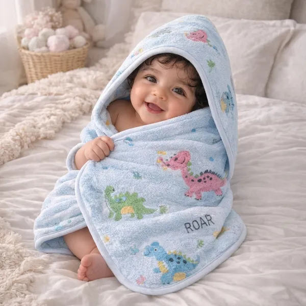 Premium_Blue_Animal_Print_Cotton_Towels_-01