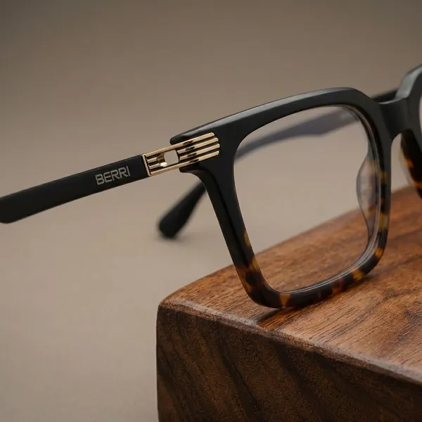 Black_Tiger_Tr_90_Rectangular_Matt_Optical_Frame_For_Men_With_Bule_Cut_Glasses