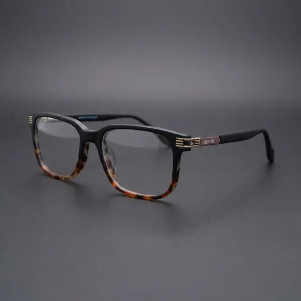 Black_Tiger_Tr_90_Rectangular_Matt_Optical_Frame_For_Men_With_Bule_Cut_Glasses