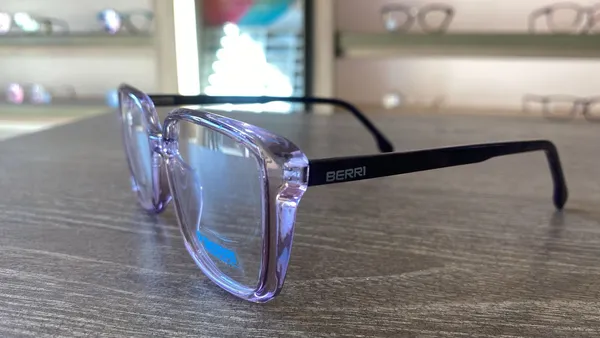 Purple_And_Black_Tr_90_Studio_Soft_Round_Square_Optical_Frame_For_Women_With_Bule_Cut_Glasses