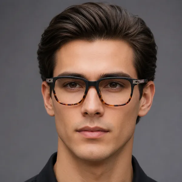 Black_Tiger_Tr_90_Rectangular_Matt_Optical_Frame_For_Men_With_Bule_Cut_Glasses