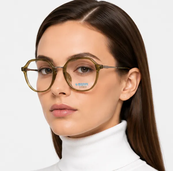 Reddish_Green_Tr_90_Oval_Round_Brown_Optical_Frame_For_Men_And_Women_With_Bule_Cut_Glasses