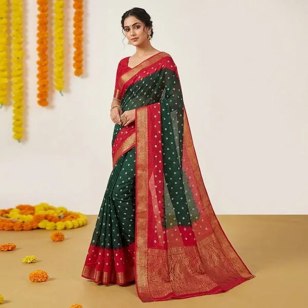 Black_&_Maroon_Premium_Dola_Silk_Saree_With_Running_Blouse_For_Women