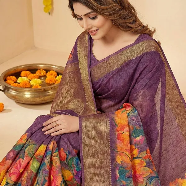 Multicolor_Premium_Dola_Silk_Saree_With_Running_Blouse_For_Women