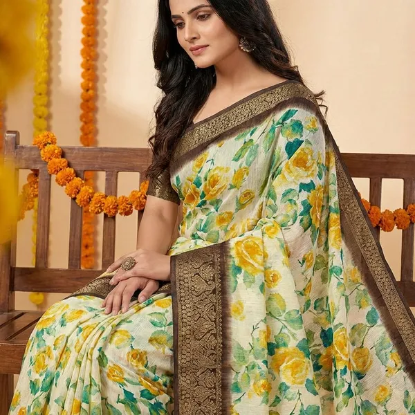 Multicolor_Premium_Dola_Silk_Saree_With_Running_Blouse_For_Women