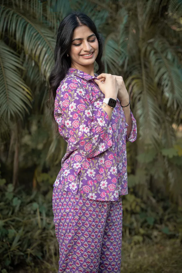 Purple_Cotton_Floral_Kantha_Co-Ord_Set_For_Women