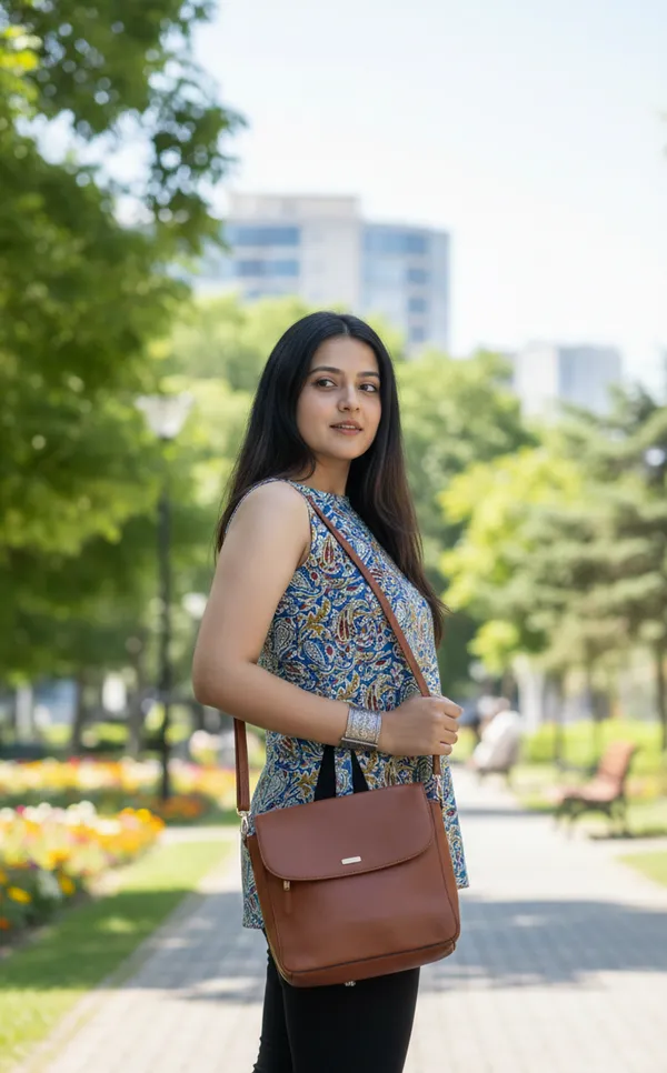 Grey_Cotton_Floral_Short_Kurti_For_Women