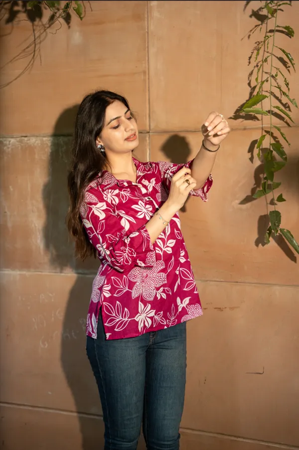 Wine_Cotton_Floral_Top_For_Women