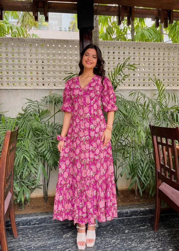 Pink_Rayon_Printed_Maxi_Dress_For_Women