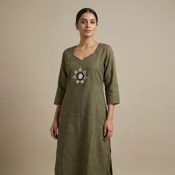 Grey_Cotton_A-line_Palazzo_2_Pc_Kurti_Sets_For_Women