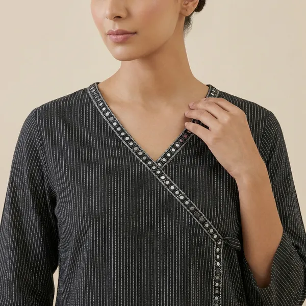 Black_Mul_Cotton_Angrakha_Tunic_Top_For_Women